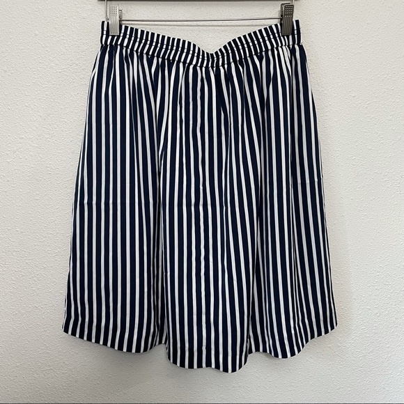 NWT J. Crew Mercantile Striped Skirt 8 - Picture 4 of 4